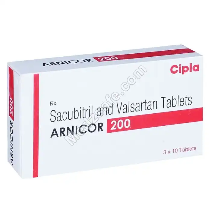 Arnicor 200 Mg (Sacubitril/Valsartan)