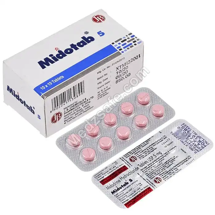 Midotab 5 Mg (Midodrine)