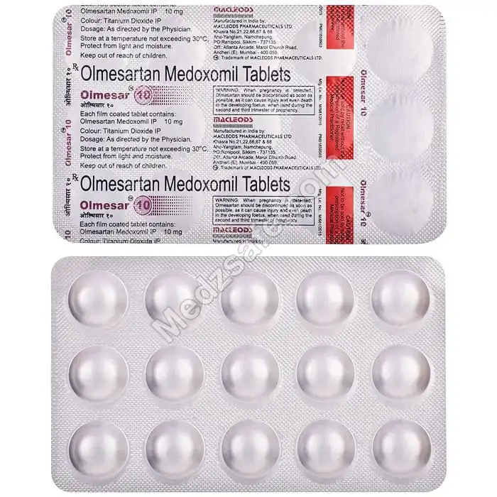 Olmesar 10 Mg (Olmesartan Medoxomil)