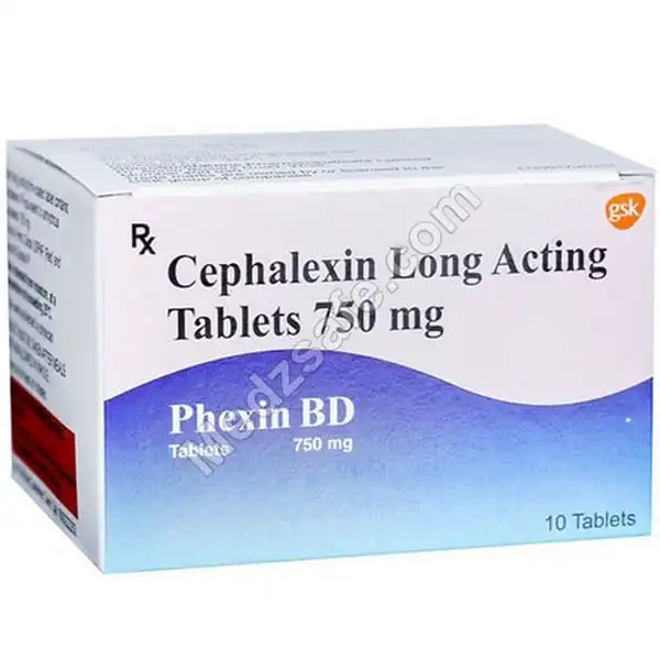 Phexin BD 750 Mg (Cefalexin)