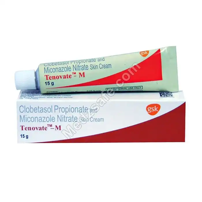 Tenovate-M Cream 15g (Clobetasol/Miconazole)