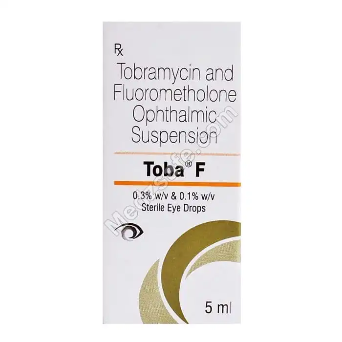 Toba F Eye Drop 5ml (Tobramycin/Fluorometholone)
